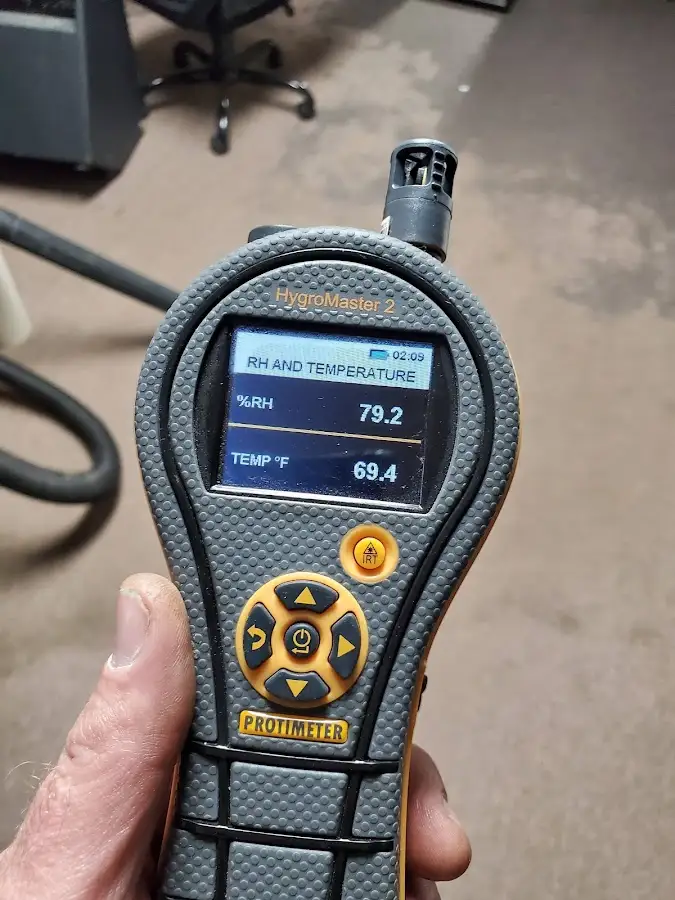 Moisture meter humidity assessment for Mold Remediation & Removal in Bonita Springs